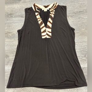 Michael Kors Brown Tank Top Medium